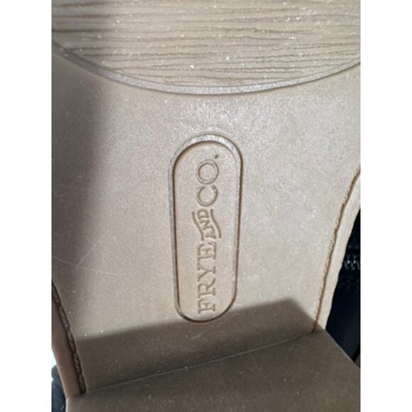 "FRYE & Co" Ankle Slip On Leather Ankle Boots‎ Size 6.5 Cowgirl Rodeo Block Heel - Picture 14 of 14